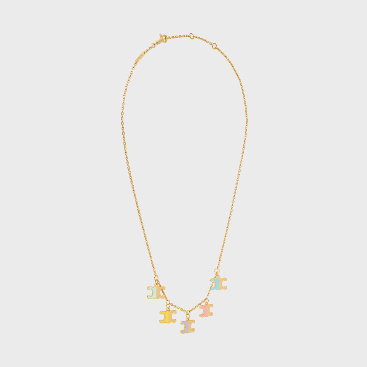 18K Celine Teen Charms Necklace