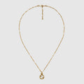 18K Double Gucci Interlocking Gucci Necklace
