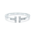18K Tiffany Diamond Square Bracelet