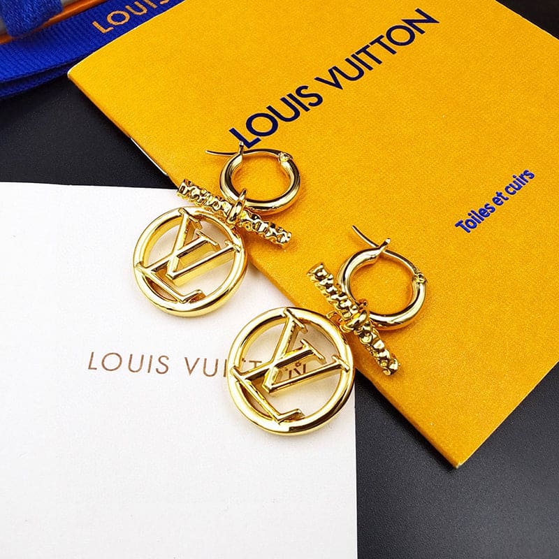 18K Louis Vuitton Baby Louise Earrings