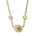 18K Dior Rose Des Vents Vintage Necklace