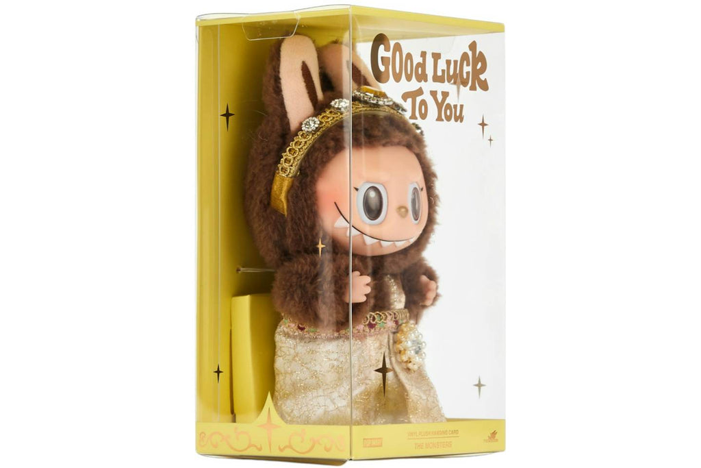 Pop Mart Labubu Good Luck to You Vinyl Plush Hanging Card