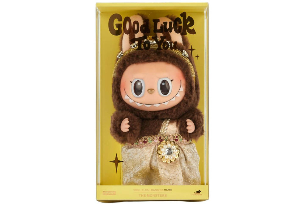 Pop Mart Labubu Good Luck to You Vinyl Plush Hanging Card