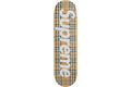Supreme Burberry Skateboard Deck - Beige