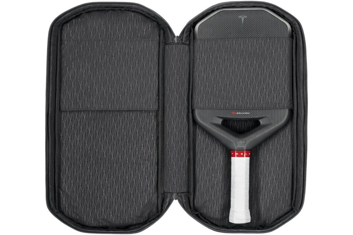 Tesla x Selkirk Plaid Pickleball Paddle