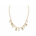 18K Double Gucci Fashion Show Chain Necklace