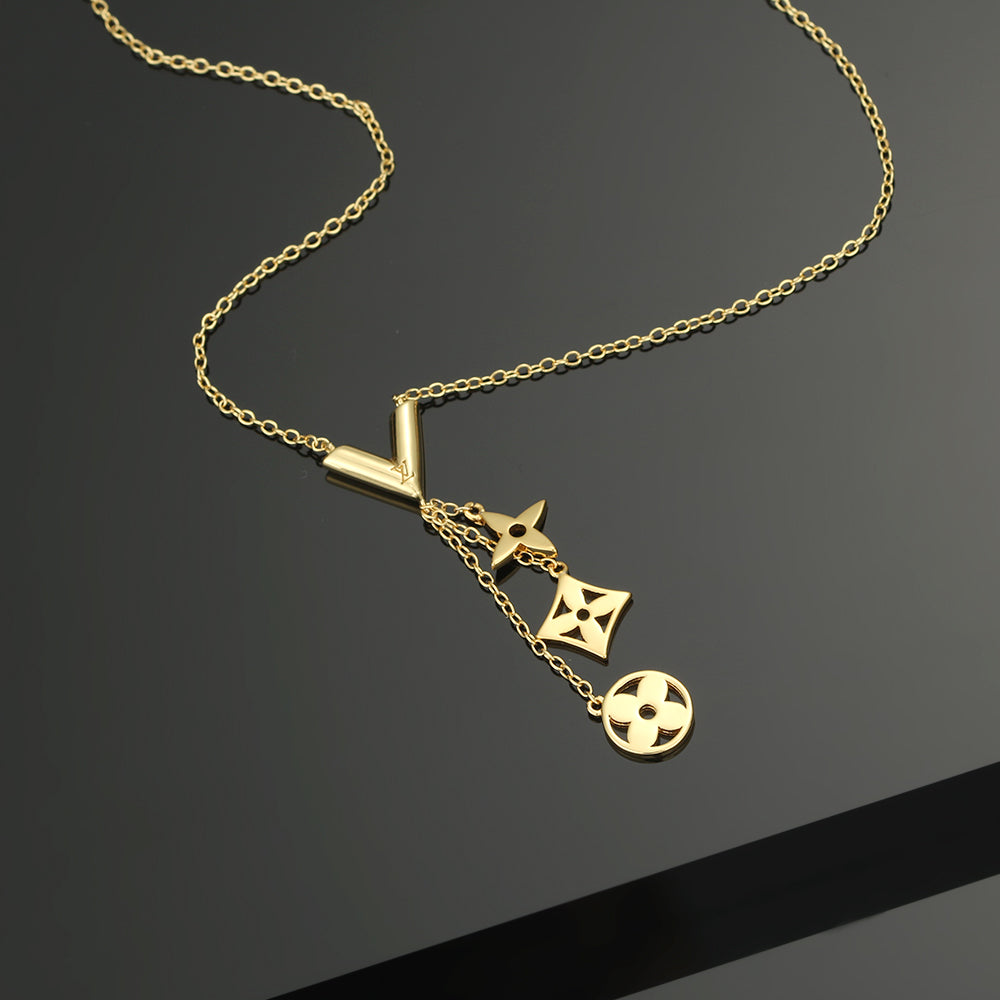 18K Louis Vuitton Twiggy Necklace