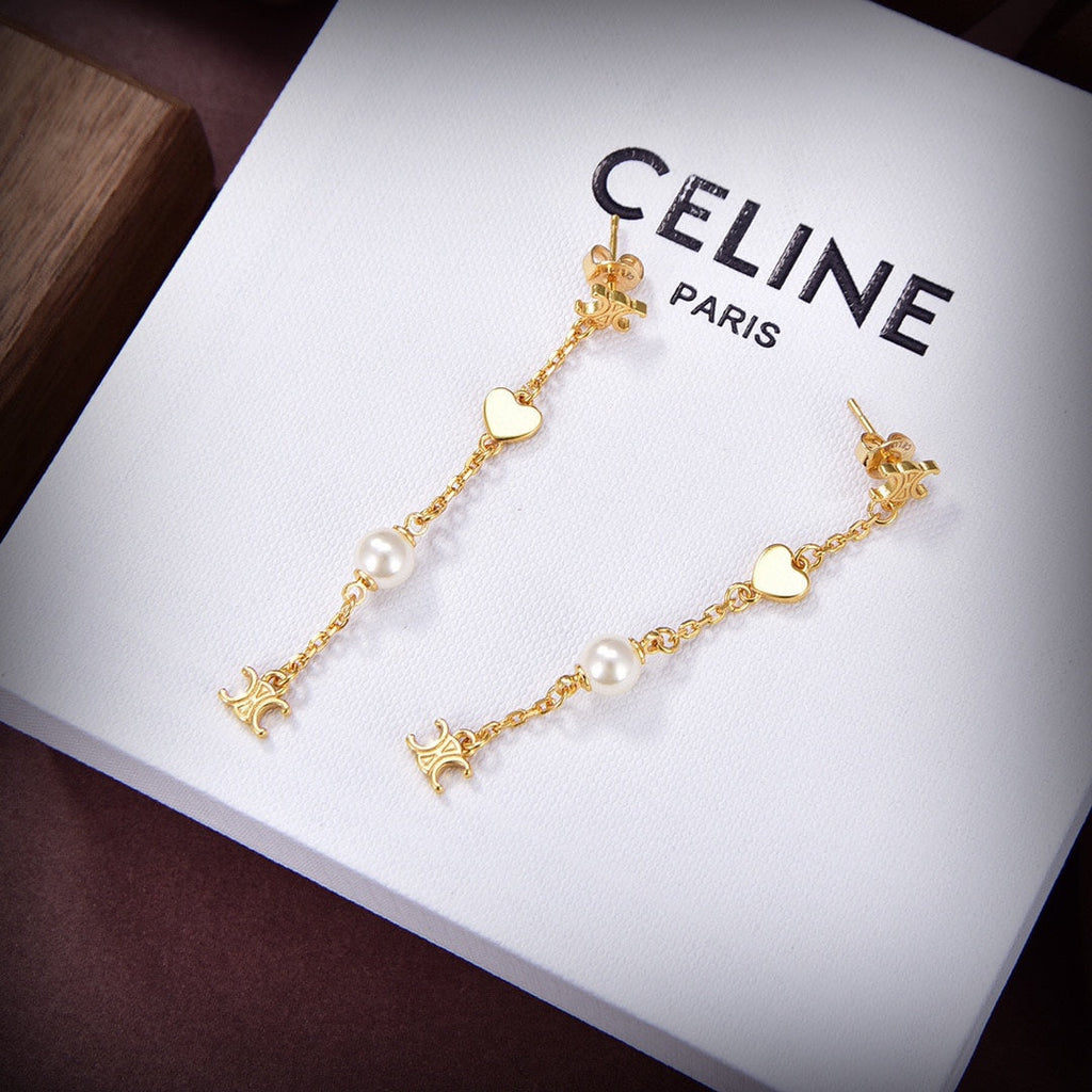18K Celine Earrings