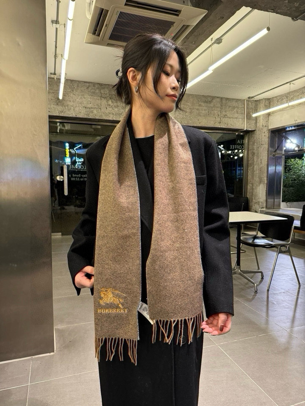 BBR SCARF 180 CM IN CASHMERE 486630