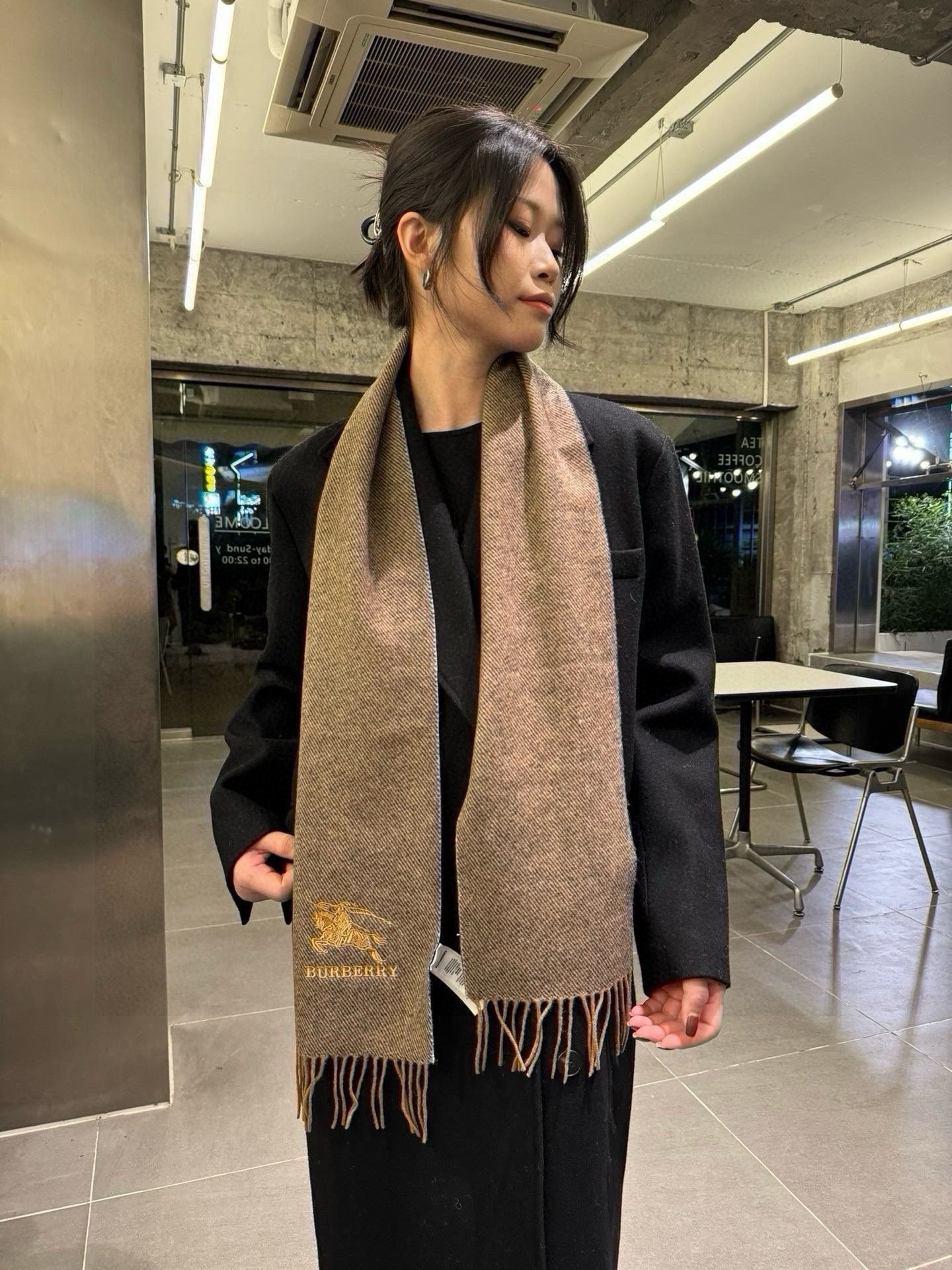 BBR SCARF 180 CM IN CASHMERE 486630