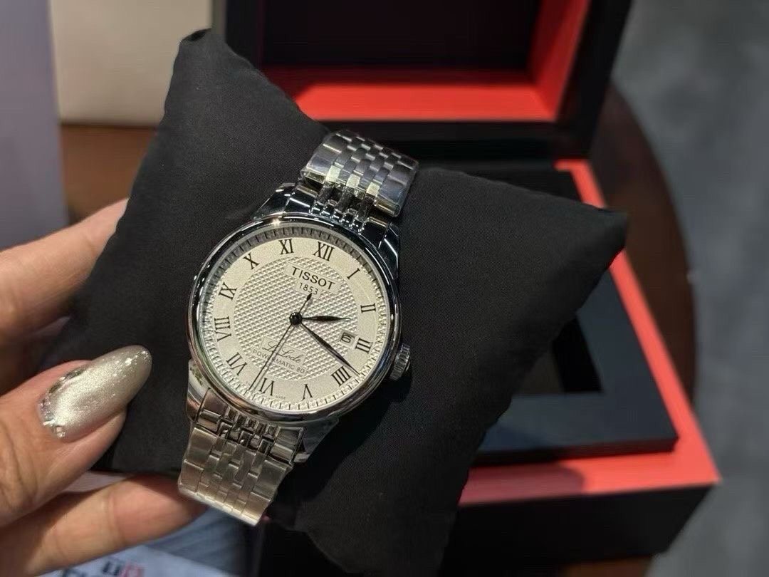 Tissot White Dial Bracelet Watch