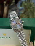 Rolex Pearlescent Gray Dial Watch